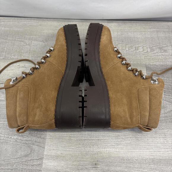Marc Fisher LTD Nairy Hiking Ankle Boots Booties Lug Sole sz 6M - Picture 10 of 16